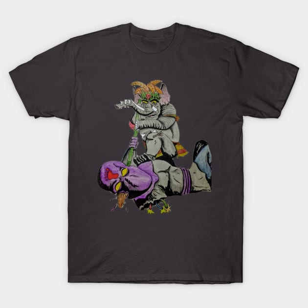 Jungle Attack T-Shirt by ArtofJesseCobb